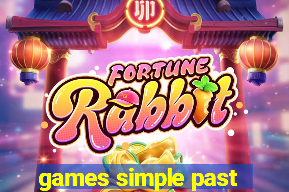 games simple past